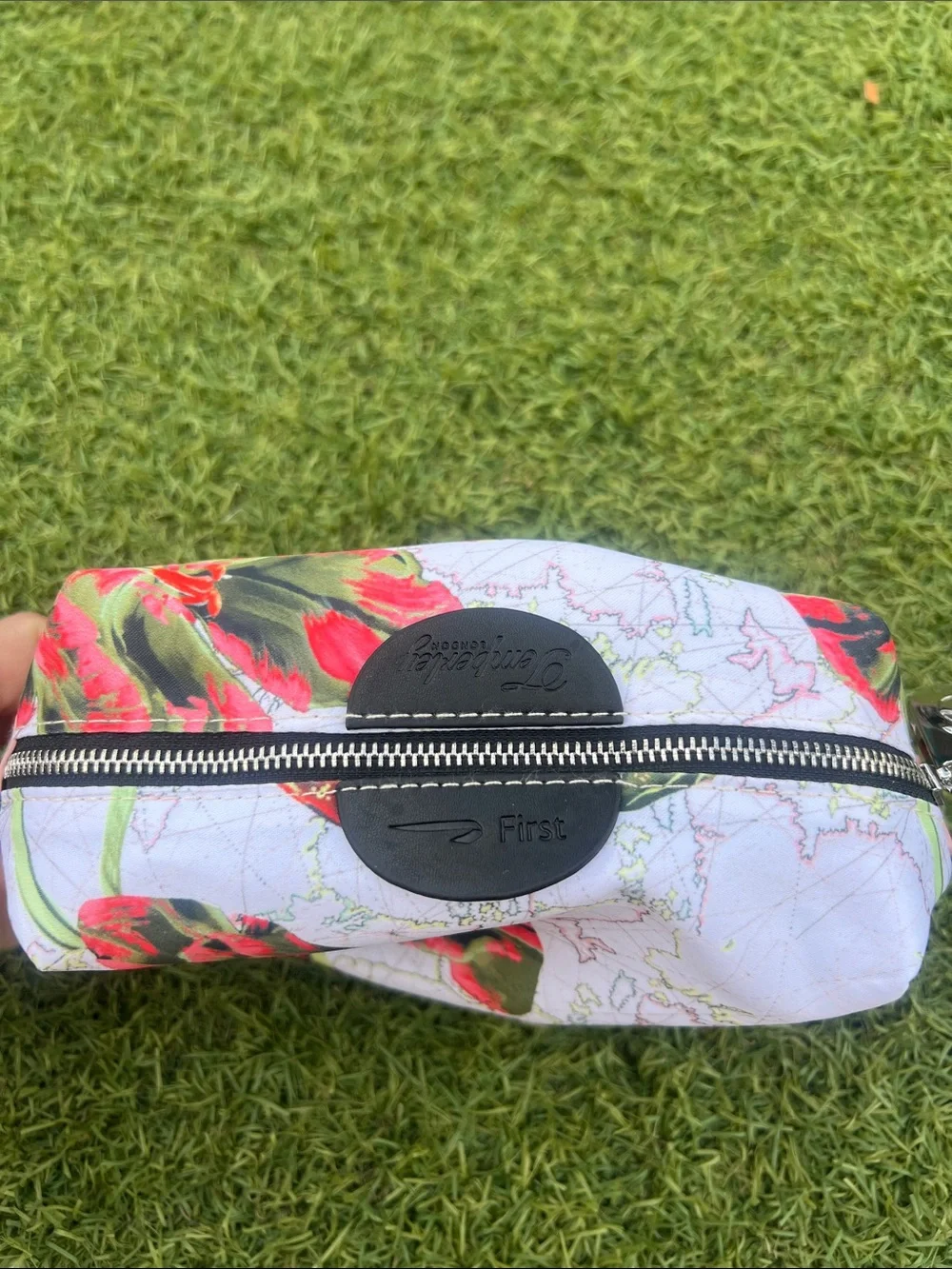 Nylon amenity bag, British Airways first class
